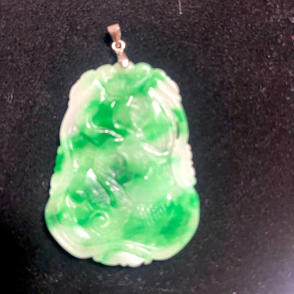 Dragon Jade Necklace charm